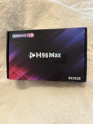 TV Box Android Ultra HD 4G  64G 32G WI H96 MAX RK3528-NEU !!!