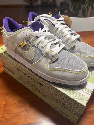 Nike Union LA Dunk Low Passport Pack Court Purple Size 10 NEW W/ Box DJ9649-500