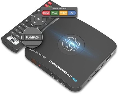   ClonerAlliance Box Pro, 1080p@60fps Video Recorder, DVR with HDMI Capture   