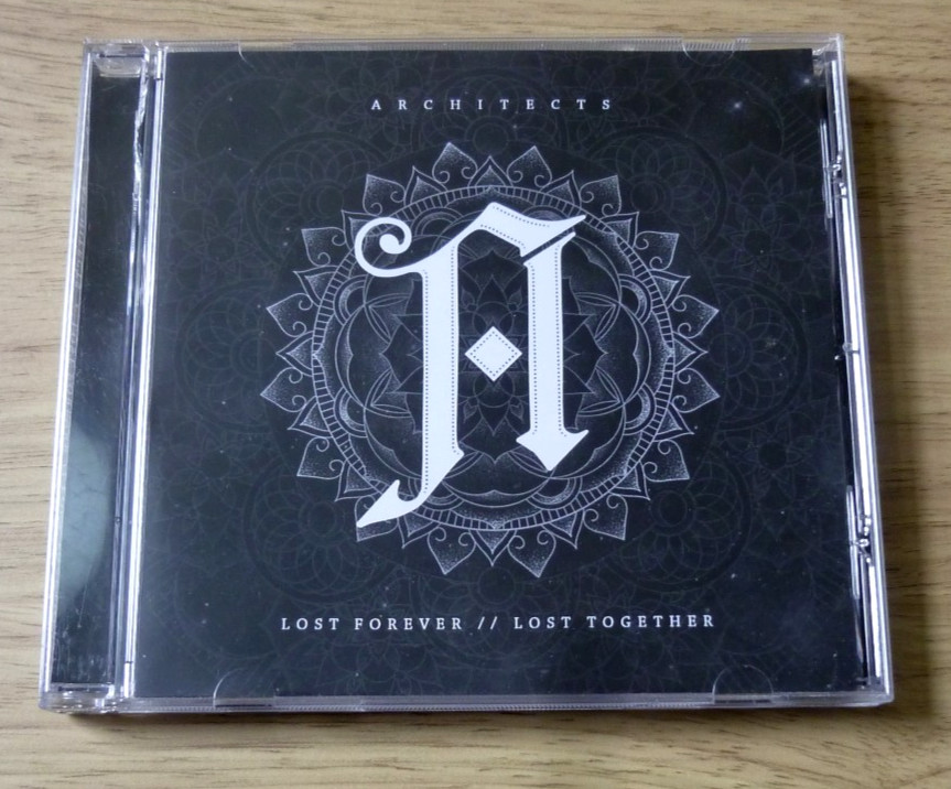 Architects - Lost Forever   Lost Together. 2014 CD. Damaged tray.