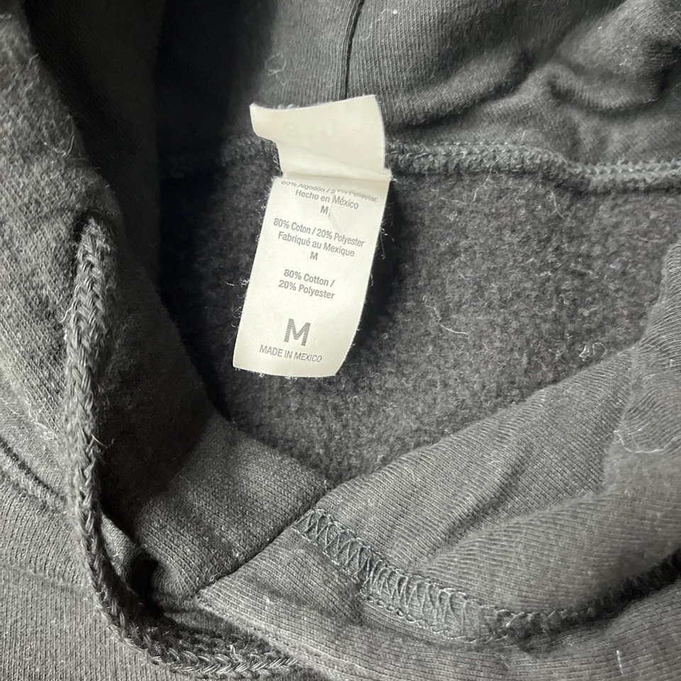 Sudadera con capucha Hooters talla M negra Foto 3 de 3