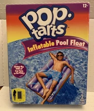 Pop Tarts Inflatable Pool Float Mixed Berry 29.9" x 57.8" Brand New