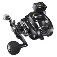  Alijoz 400 LC Trolling Reel with Line Counter, Aluminum Left Hand Retrieve