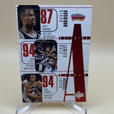Upper Deck 1996 NBA Building a Winner #159 San Antonio Spurs Robinson Elliott