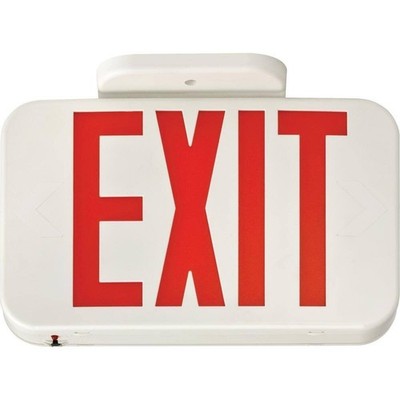 Lithonia 210LC6 LED Exit Sign Contractor Select AC Dual Voltage New