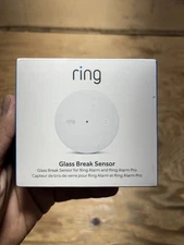 Ring Alarm Glass Break Sensor White Brand New Sealed Package