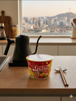 Ottogi Jin Ramen Spicy & Mild Mix Set