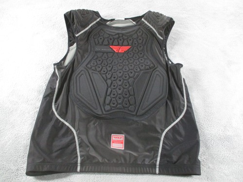 Fly Racing Barricade Series Protector Vest Men M Black Gray Soft Armor MX ATV