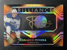 21-22 The Cup Hockey Brilliance Rookie Auto B-JP John-Jason Peterka