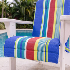 USA-Made Adirondack Chair Cushion โ Premium Outdoor and Weather Resistant Fabric