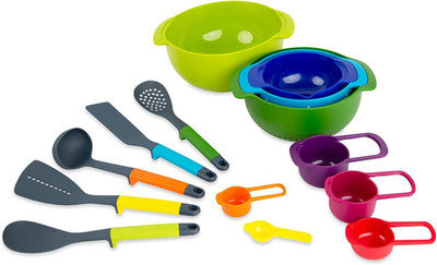 Kitchen Essentials | 14-teiliges buntes Küchenspielset für Kinder 3+ | Encou