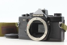  Near MINT w/Strap Olympus OM-2 SLR Black 35mm Body From JAPAN