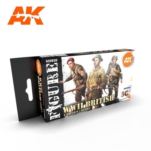AK AK11636 WWII British Uniform Colors