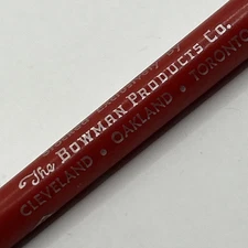 VTG Scripto Ballpoint Pen THE BOWMAN PRODUCTS CO. Bowmalloy