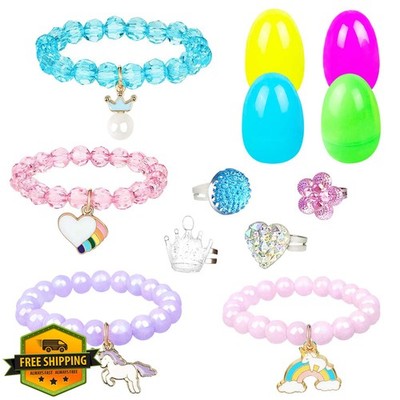 VLUSSO Party Favors in the Nature of Small Toys Easter Eggs Easter Basket Stu...