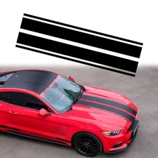 Car Hood Stripe Sticker Universal Auto Racing Stripes Body Side Decal Vinyl 