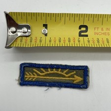 Vintage Boy Scout Arrow Of Light Patch Cub Scout Last Rank Patch Cut Edge Older