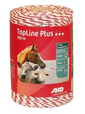 AKO TopLine Plus Weidezaunlitze 300m 3 x 0,3mm TriCOND Leiter Weidezaun 449119