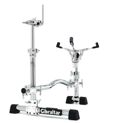Gibraltar Stealth Vertical Mount with Chrome Clamps, Tom Holder & Snare Stand