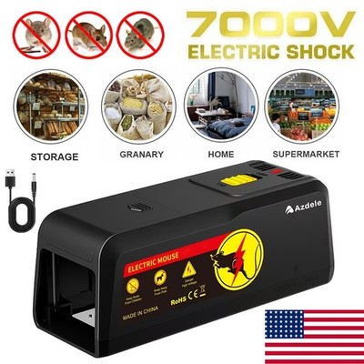 Electronic Mouse Trap Victor Control Rat Killer Pest Electric Rodent Zapper US