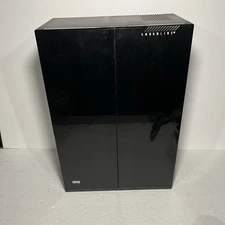 Laserline CD60D CD Storage Rack Holder 60 CD Case Black With Doors. READ