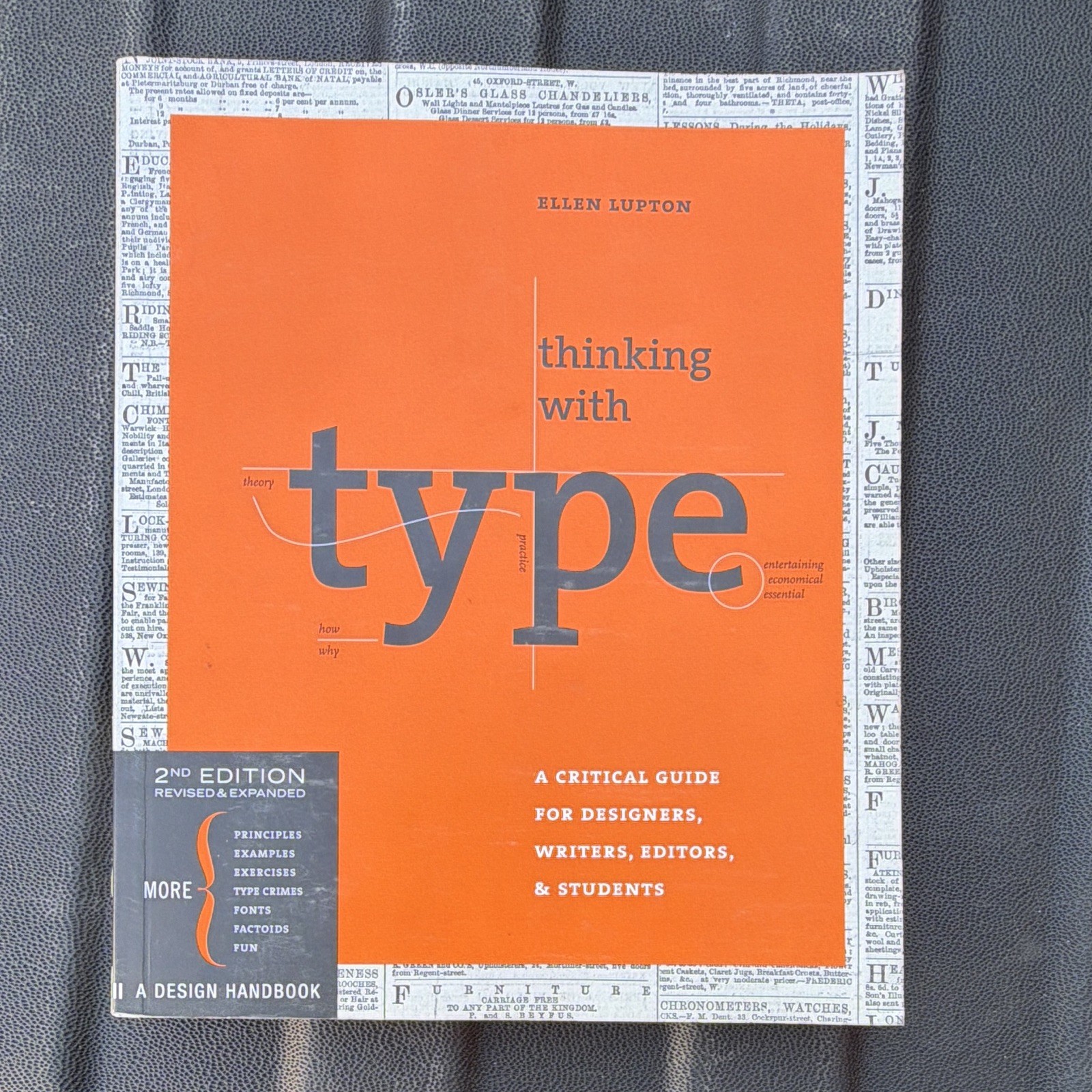 Ellen Lupton Thinking with Type 2nd Rev Expanded Ed 2010 PB Typography