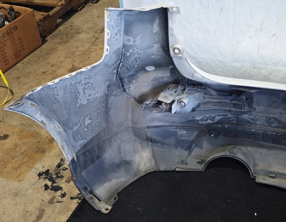 ✅ Panel de cubierta de parachoques trasero Infiniti QX50 J50 2016-2017 OEM 850225UB0H blanco perla Foto 4 de 4