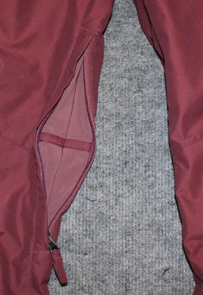 BILLABONG WOMEN'S CALLA INSULATED SNOW PANT 10K Ski Snowboard Plum sz L Pants - Image 4 of 4