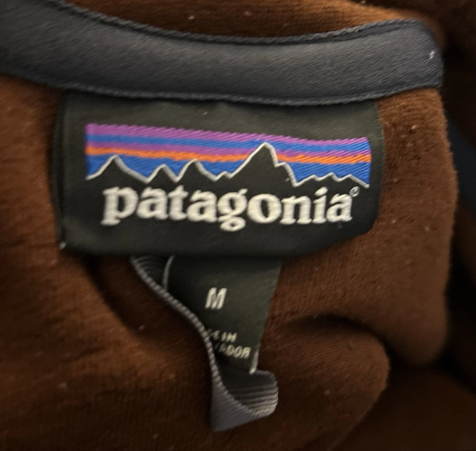 patagonia shearling full zip pockets hiking outdoor jacket