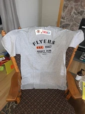 Vintage NOS Flyers Men’s XL T-Shirt Est 1967 Hockey Club CCM NHL