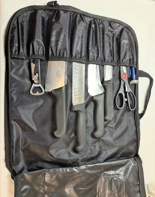 VICTORINOX NSF CHEF KNIFE SET IN CARRYING BAG