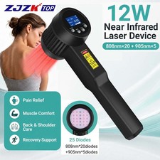 12W Laser Therapy 808nm 905nm for Carpal Tunnel Tendonitis Bursitis Neuralgia