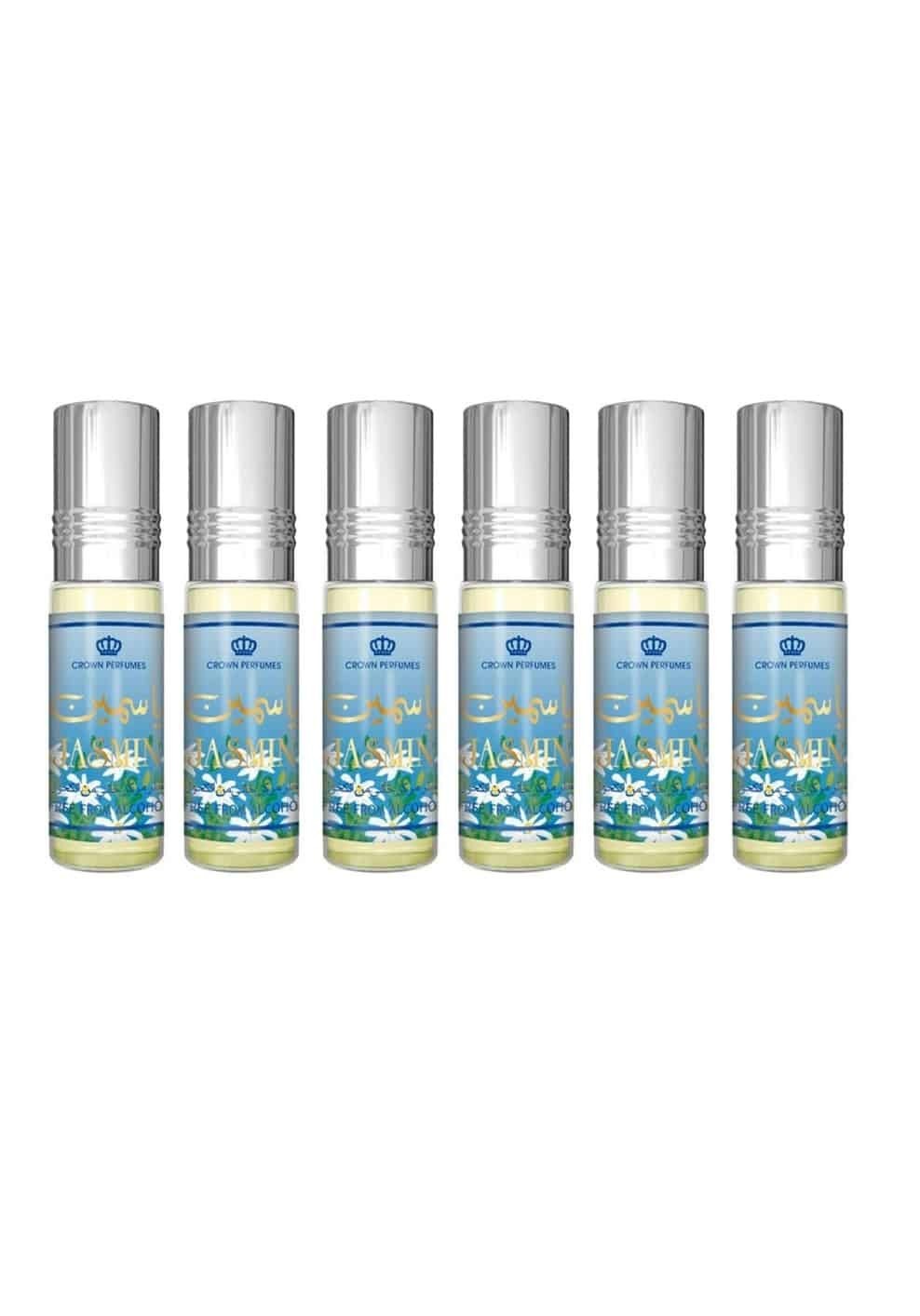 Huile parfumée Jasmin Al Rehab concentrée de parfum floral en roll-on pour femme