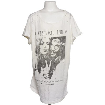 Pepperts Teens, T-shirt, Größe: 170/176, Weiß/Schwarz, Print, Mädchen #Pxt