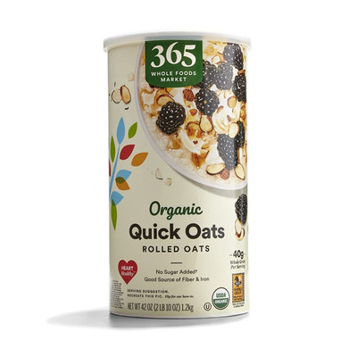 , Organic Quick Oats, 42 Ounce