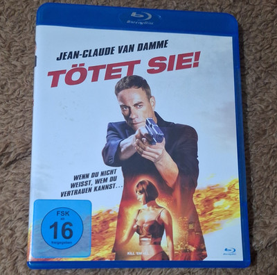 Tötet Sie! Blu-ray, FSK 16, Film, in Blu-ray-Hülle, mit Jean-Claude Van Damme
