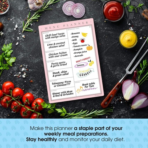 Magnetic Weekly Planner White Board for Fridge, Dry Wipe Calendar and Memo Board - Picture 20 of 92
