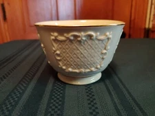 Cream Lenox USA China Treat Bowl - Canterbury Pattern Gold Trim