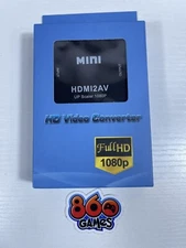 AV to HDMI Converter Supports 720P/1080P for PS1/PS2/PS3/Xbox