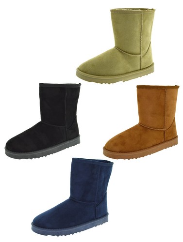 Stivaletti donna caldi imbottiti scarpe stivali da neve scarponi invernali  boots | eBay