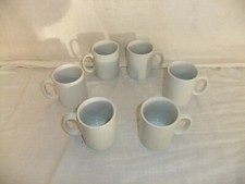 Mugs Athena Hotelware - Set of 6 plain white  NEW, b&b, catering 1C7A #