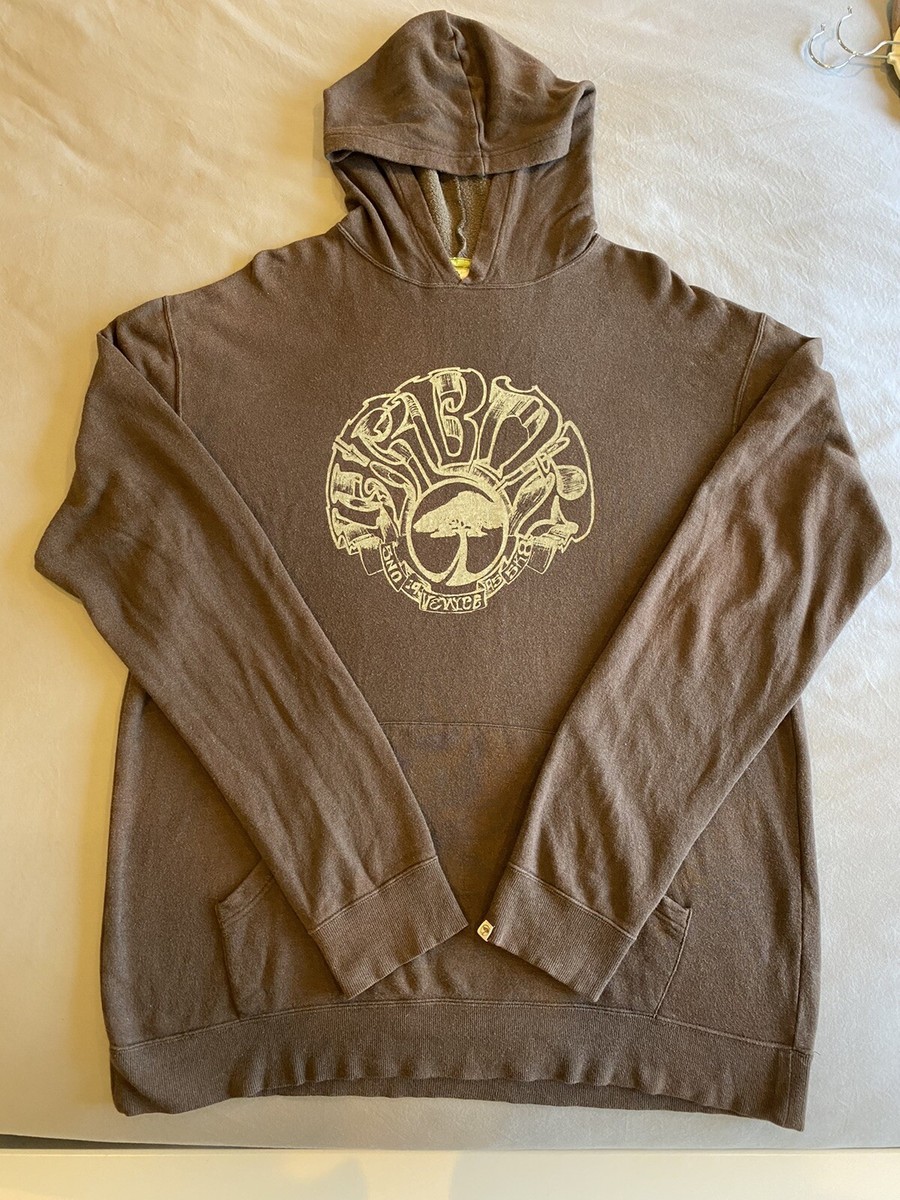 Preowned Arbor brand Mens Hoodie Brown LARGE Bamboo and Cotton | eBay