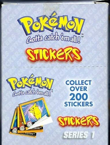 POKEMON ARTBOX SÉRIE 1 BOOSTER BOX (30 PACOTES) ÁLBUM DE ADESIVOS em PLÁSTICO LACRADO! - Imagem 3 de 4