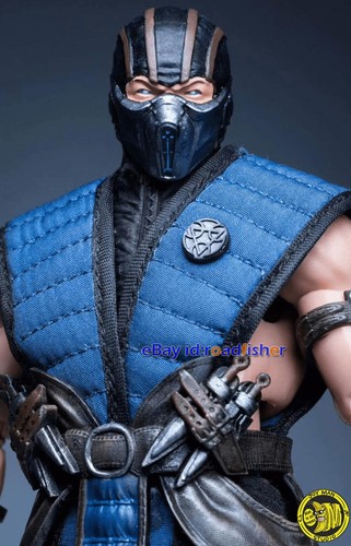 Figura de acción JM Toys Ninja Sub Zero 1/12 modelo 6,5 pulgadas ZK001 coleccionable EN STOCK - Imagen 9 de 14