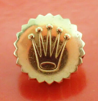 Original ROLEX Gold Crown 3,9mm Presion Cellini #558