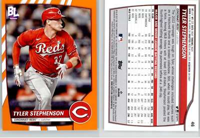 Tyler Stephenson 2023 Topps Big League Orange #46 Reds | eBay