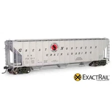 ExactRail HO Magor 4750 Covered Hopper Great Northern Car Number GN 172011 New