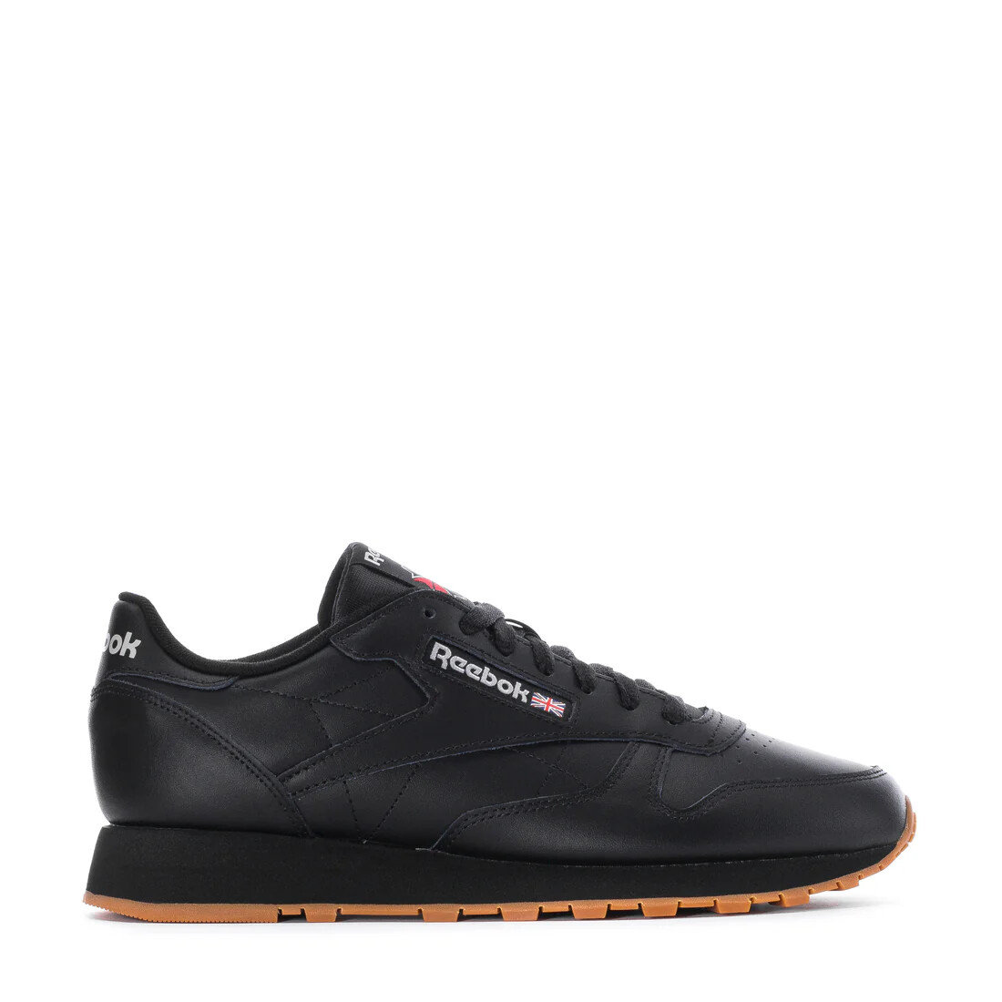 Mens REEBOK CLASSIC LEATHER Black/Gum | eBay