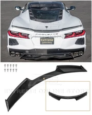 Z06 Visible PAINTED CARBON FLASH Rear Ducktail Wing Spoiler 20-Up Corvette C8