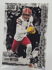 2023 PANINI SCORE JAHAN DOTSON BREAKTHROUGH INSERT CARD WASHINGTON COMMANDERS 